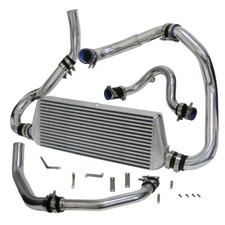 Front Mount Turbo Tuning Intercooler Kit For Subaru WRX STI Impreza GDA GDB 2.0L