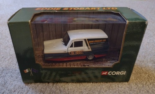 Corgi reliant regal van - corgi, eddie