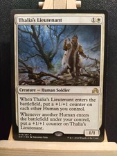 Thalia's Lieutenant - Shadows Over Innistrad - Rare - NM/LP (see pics) MTG