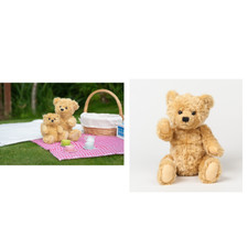 Mumbles Jointed Teddy Bear