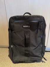 NOBULL WAXED CANVAS BLACK BACKPACK WATERPROOF 23L GYM LIFTING BODYBUILDING BAG