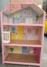 Sindy Super Home Dolls House Vintage 1980s 3 Floors & Roof - 110cm Tall
