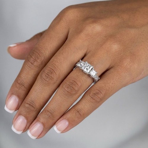 Engagement ring 14k - ring, white