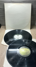 Vinyl Gate-fold 2 X LP The Beatles 'White album' 1968 G+/G+ 4th pressing 