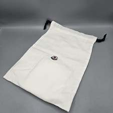 Moncler White Embroidered Dust