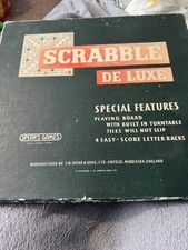 Scrabble Deluxe Board Game