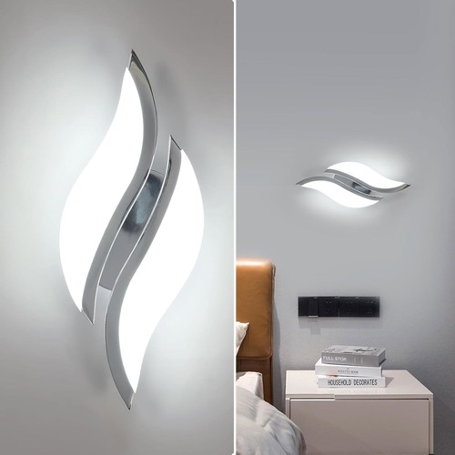 Chrome 12w led wall - led,