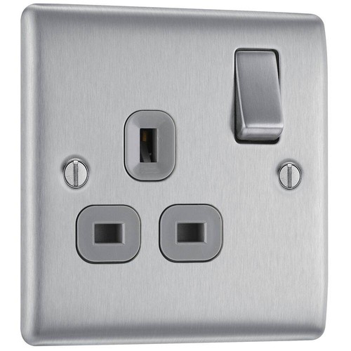 Nexus metal brushed steel - bg,