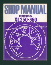 Honda Motosport Manual XL250