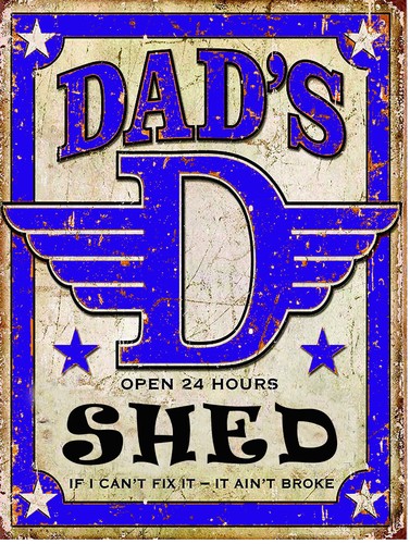 Metal vintage shabby chic dads - vintage, shabby-chic