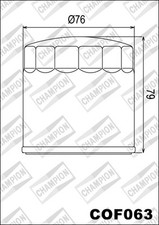 Cof063 oil filter - oil, champion