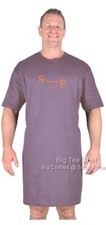 Big Mens BTS Sleepy Eyes Nightshirt Sizes M L XL 2XL 3XL 4XL 5XL 6XL 7XL 8XL 