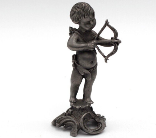 Small metal putto - small,