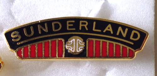 Sunderland enamel football - enamel,