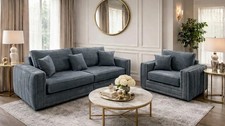 Alaska 3+1 Seater Velvet Sofa