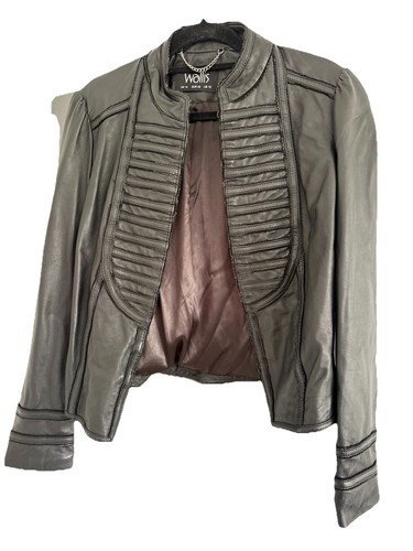 Women leather jacket wallis - women's,