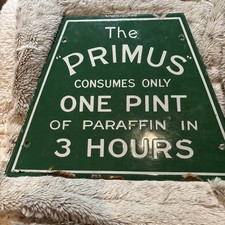 vintage enamel signs original