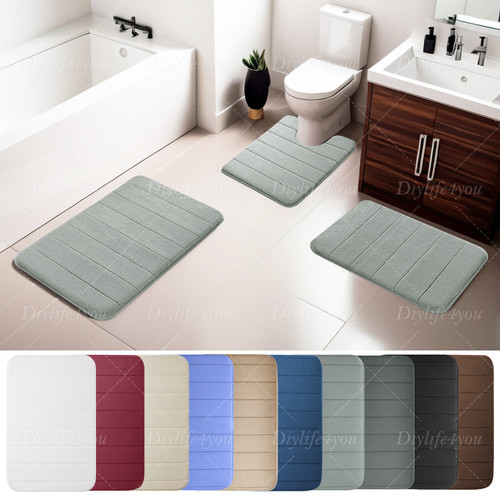 3pcs set memory - foam, bath