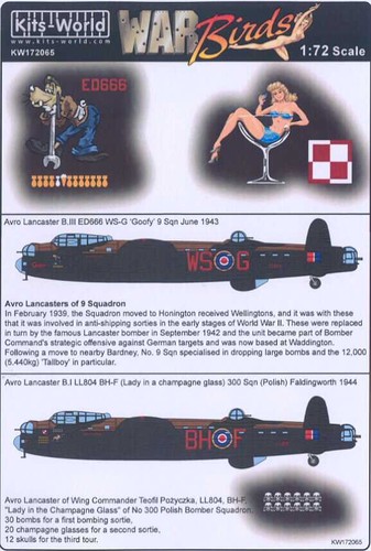 Kits world decals avro - world,