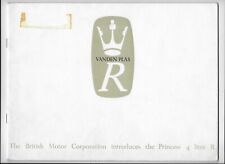 1965 Vanden Plas Princess 4-litre R car brochure: Publication No. 2227/B