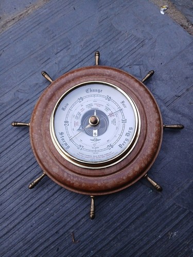 Vintage british ships - ships, wheel