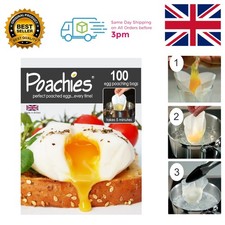 100 Recyclable Egg Poaching