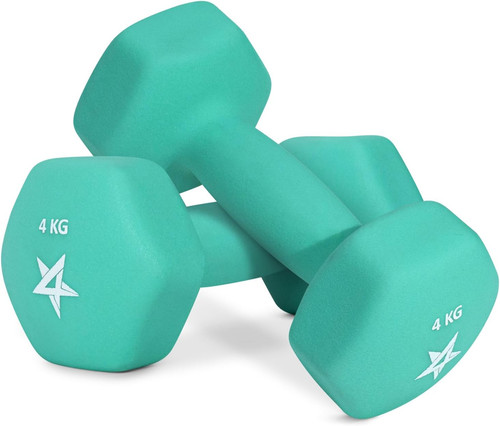 Hex neoprene weights dumbbells - weights,