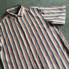 M&S Linen Shirt Mens Medium