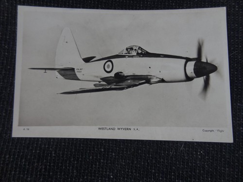 Westland wyvern postcard - wyvern,