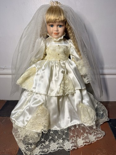Vintage porcelain bride - vintage,