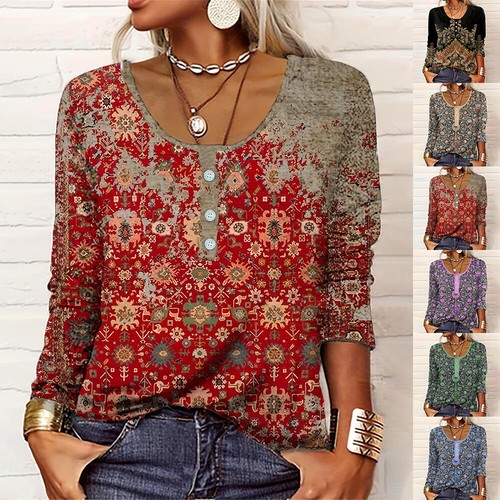 Women long sleeve - long, button