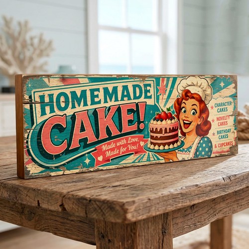Homemade cake retro - cake,