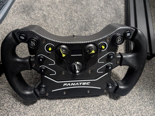 Fanatec csl gt3 steering - steering, wheel