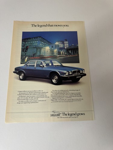 Original vintage 1984 jaguar - original,