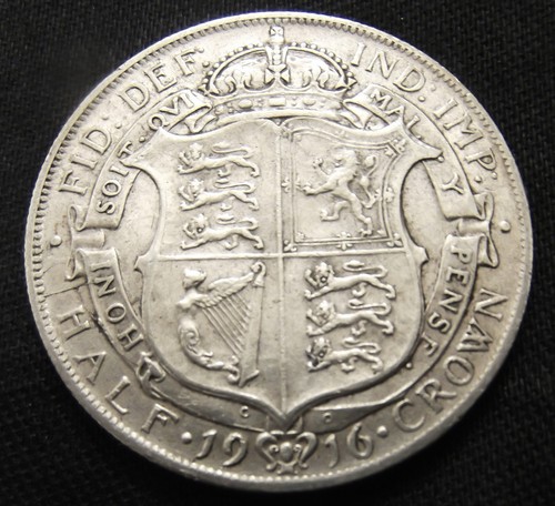 George 1916 silver half - 1916,