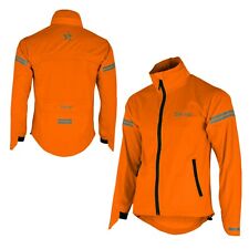 Mens Cycling rain jacket Hooded casual wear waterproof outdoor running top S-2XL