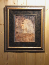 Manuscript 1571 series MANUSCRIPT LIMITED ENGLAND framed. Print Quean Cleopara.