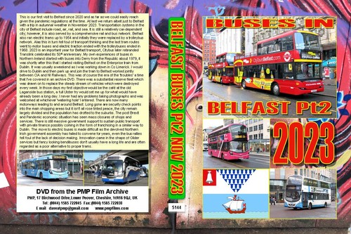 5144 belfast buses - 5144., uk.