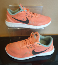 Nike Free RN Pink Trainers Women's UK 5 FREE POST