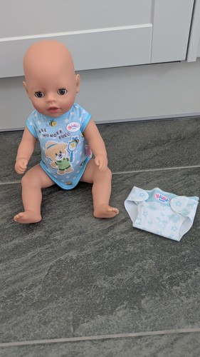 Baby born boy doll - baby,