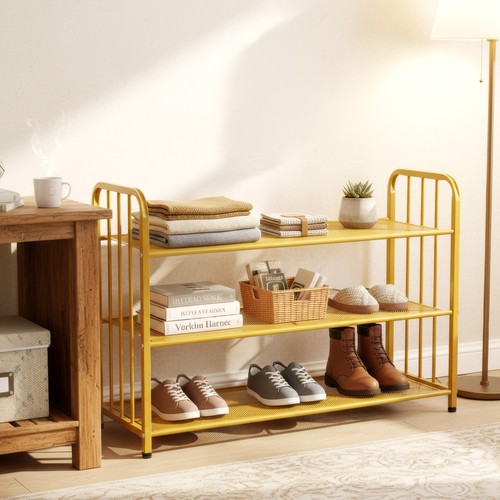 80x27x53cm 3tier metal shoe - ,