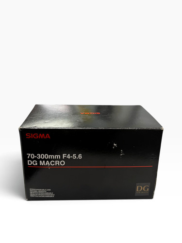 Sigma macro 70 300mm - dg,