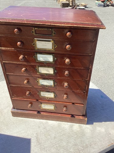 Victorian collectors cabinet - victorian,