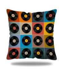 Music Vinyl Record LP Pillow