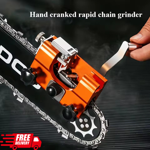 Chain saw sharpener portable - saw,