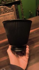 Wedgwood Ravenstone Vase Black