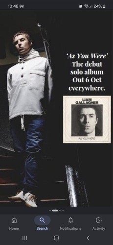 Worn liam gallagher - as,