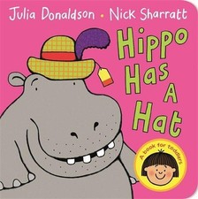 Hippo has hat first book - a,