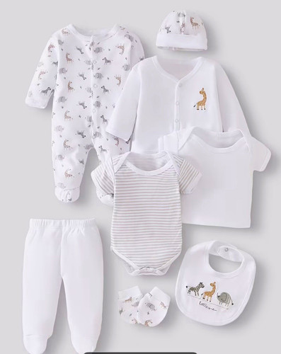 Newborn 8pc layette outfit - 8pc, set