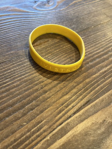 Livestrong silicone yellow - livestrong,